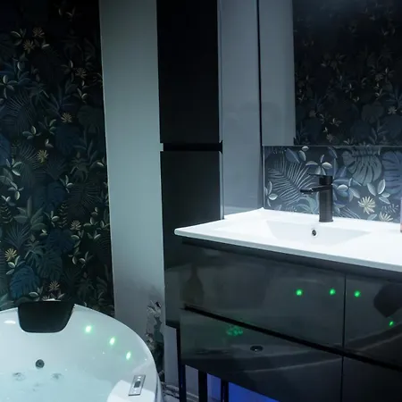 아파트 Vue Exceptionnelle, Baignoire Balneo, Parking&clim 리옹